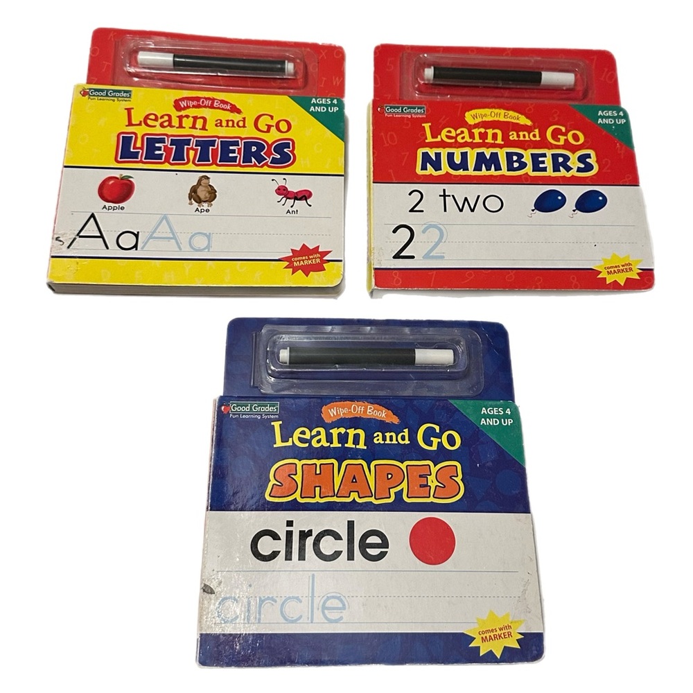 Learn & Go‎ wipe off books